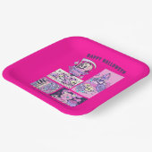 Dood binnen, maar nog steeds Schattige Halloween Papieren Bordje (Gebogen)