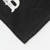 Dood binnen maar vrolijk bij Skeleton Santa Christ Fleece Deken (Hoek)