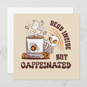 Dood binnenin, maar cafeïnevrij (Voorkant / Achterkant)