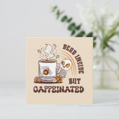 Dood binnenin, maar cafeïnevrij (Staand voorkant)