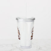 Dood binnenin, maar cafeïnevrij acryl drinkbeker (Rechts)