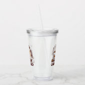 Dood binnenin, maar cafeïnevrij acryl drinkbeker (Links)