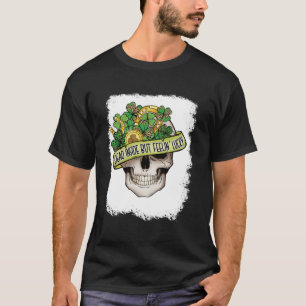 Dood binnenin, met Lucky Skeleton St Patrick T-shirt