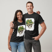 Dood binnenin, met Lucky Skeleton St Patrick T-shirt (Unisex)