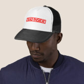 Dood binnensteempel trucker pet (In situ)