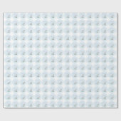 Dood Blauwe Jongenslam, Aanpasbaar Cadeaupapier (Vlak)