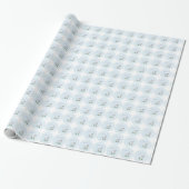 Dood Blauwe Jongenslam, Aanpasbaar Cadeaupapier (Uitgerold)