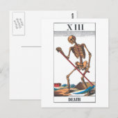 dood briefkaart (Voorkant / Achterkant)