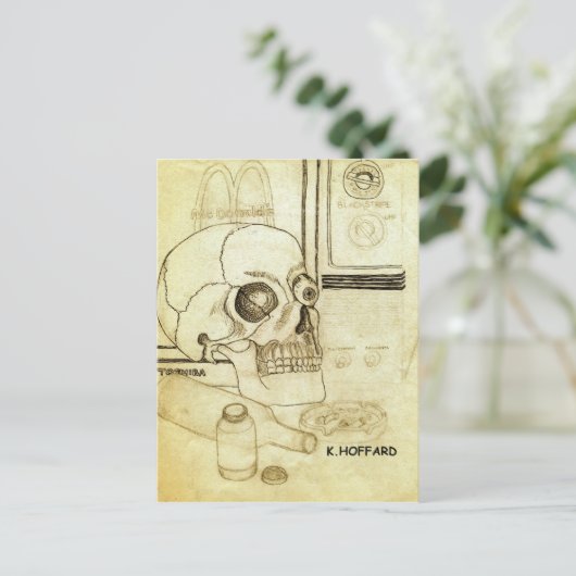 Dood Briefkaart (Staand voorkant)