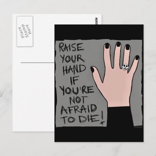 Dood Briefkaart (Voorkant / Achterkant)