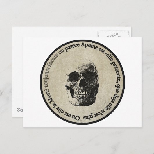 Dood Briefkaart (Voorkant / Achterkant)