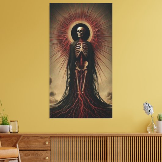 Dood Canvas Afdruk (Insitu (Woonkamer))