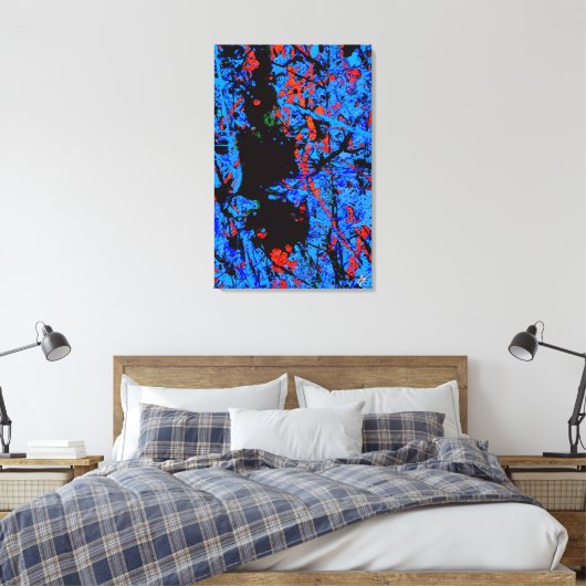 Dood Canvas Afdruk (Insitu (Slaapkamer))