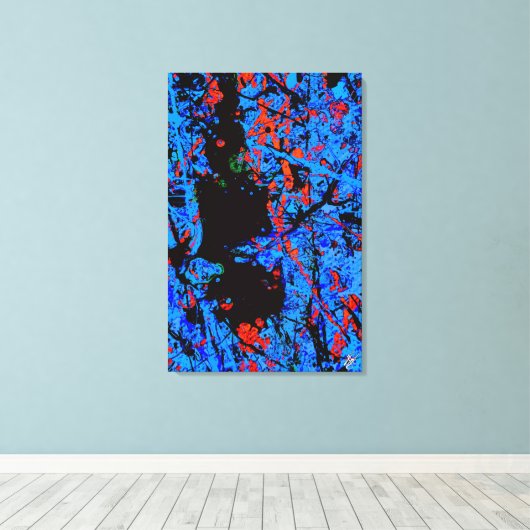 Dood Canvas Afdruk (Insitu (Houten vloer))