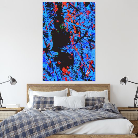 Dood Canvas Afdruk (Insitu (Slaapkamer))