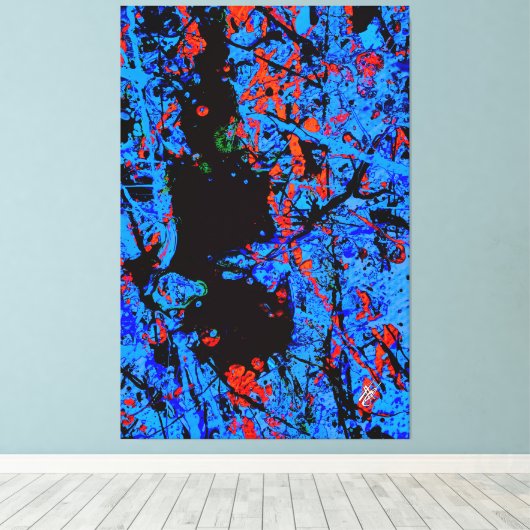 Dood Canvas Afdruk (Insitu (Houten vloer))