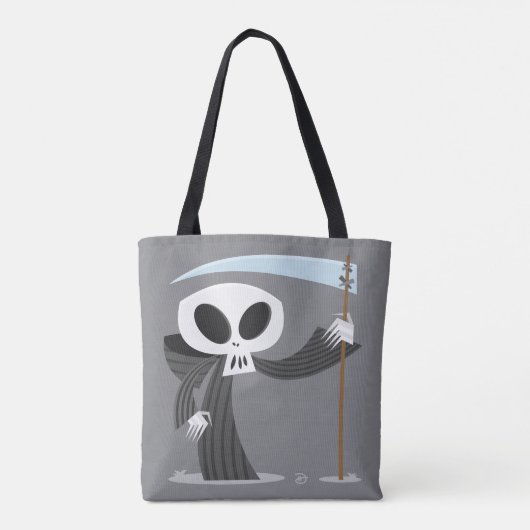 Dood - Canvas tas (Achterkant)