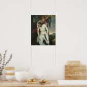 Dood Christus Gesteund door een Engel, c.1646-52 ( Poster (Keuken)