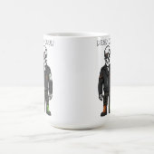 Dood Cool Skelet Biker | Halloween Koffiemok (Center)