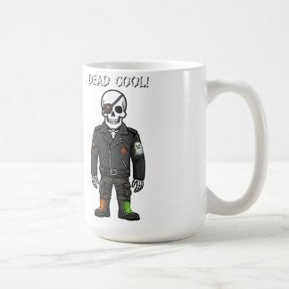 Dood Cool Skelet Biker | Halloween Koffiemok