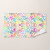 Dood Damasvestief kleurrijk suikerriet Bad Handdoek (Handdoek)