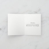 Dood, dank je familie bedankkaart (Binnen)