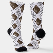 Dood ding met streaming levenden Doos Chesterton Q Sokken (Gebogen)