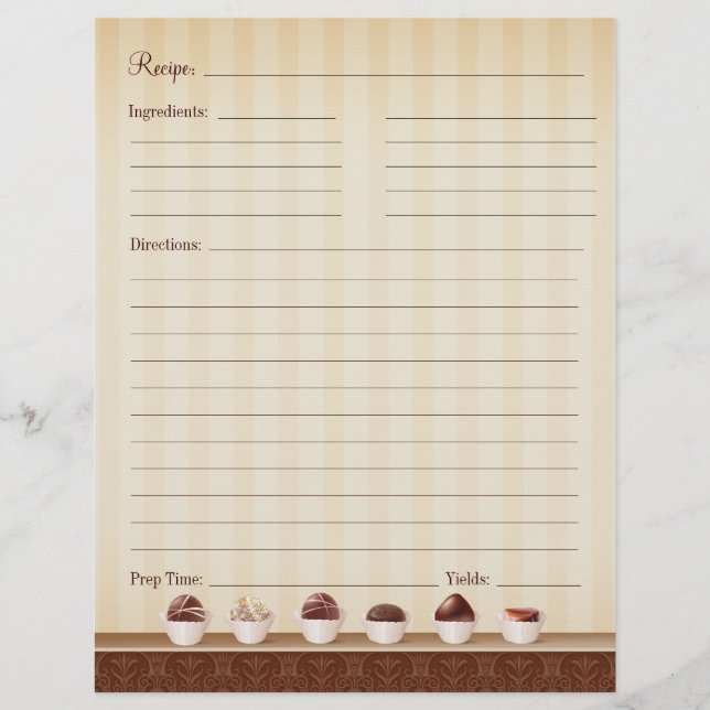 Dood door chocolade Ontvang Pagina's invoegen (Voorkant)