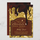 Dood door Chocolate Bridal Shower Kaart (Voorkant / Achterkant)