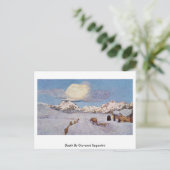 Dood door Giovanni Segantini Briefkaart (Staand voorkant)