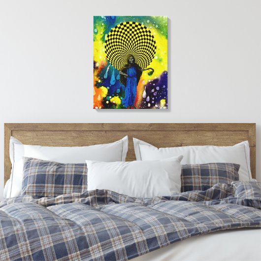 Dood door Michael Moffa Canvas Afdruk (Insitu (Slaapkamer))