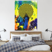 Dood door Michael Moffa Canvas Afdruk (Insitu (Slaapkamer))