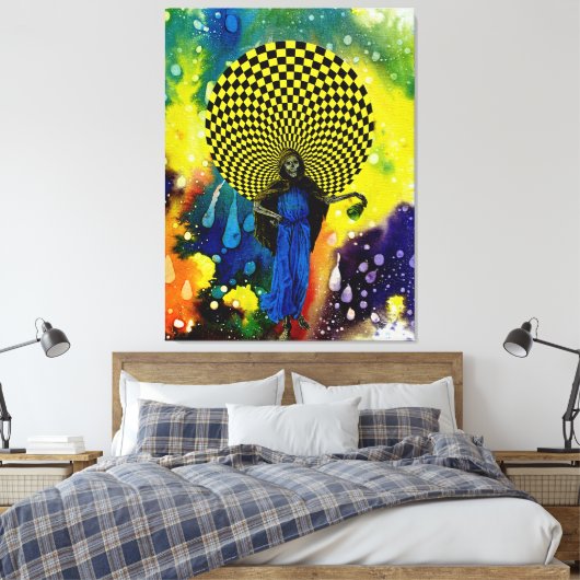 Dood door Michael Moffa Canvas Afdruk (Insitu (Slaapkamer))