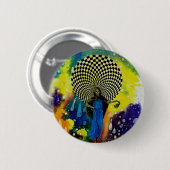 Dood door Michael Moffa Ronde Button 5,7 Cm (Voorkant /achterkant)