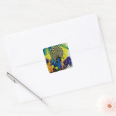 Dood door Michael Moffa Vierkante Sticker (Envelop)