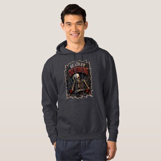 Dood door overdenken hoodie (Voorkant volledig)