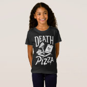 Dood door Pizza grappig T-shirt (Voorkant volledig)