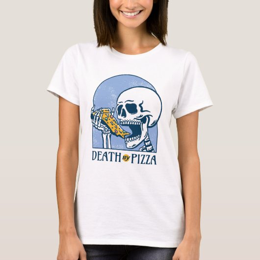 Dood door Pizza T-shirt (Voorkant)