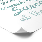 Dood door sarcasme poster (Hoek)