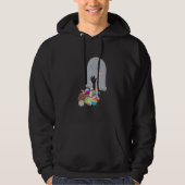 Dood door Snoep Halloween Design Hoodie (Voorkant)