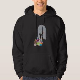Dood door Snoep Halloween Design Hoodie