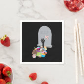 Dood door Snoep Halloween Design Servet (Insitu)