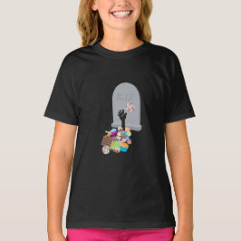 Dood door Snoep Halloween Design T-shirt