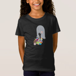 Dood door Snoep Halloween Design T-shirt