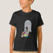 Dood door Snoep Halloween Design T-shirt (Voorkant)