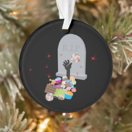 Dood door Snoep Halloween Ornament