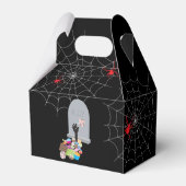 Dood door Snoep Halloween Party Bedankdoosjes (Achterkant)