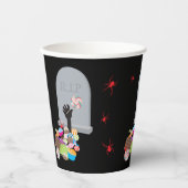 Dood door Snoep Halloween Party Papieren Bekers (Voorkant)
