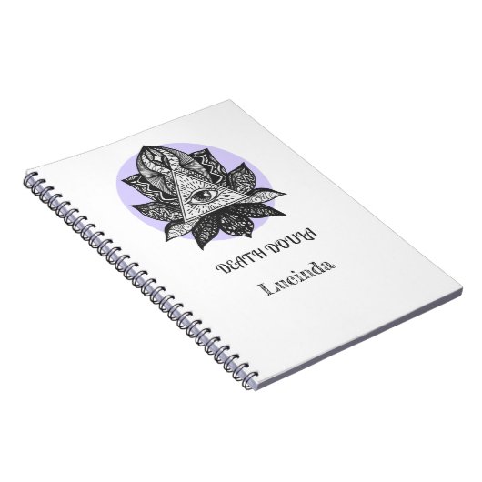 Dood Doula Coffee Mok Notitieboek (Rechterzijde)