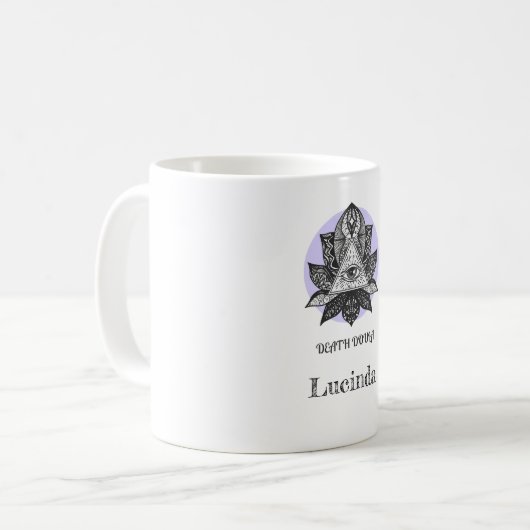 Dood Doula Koffiemok (Voorkant links)